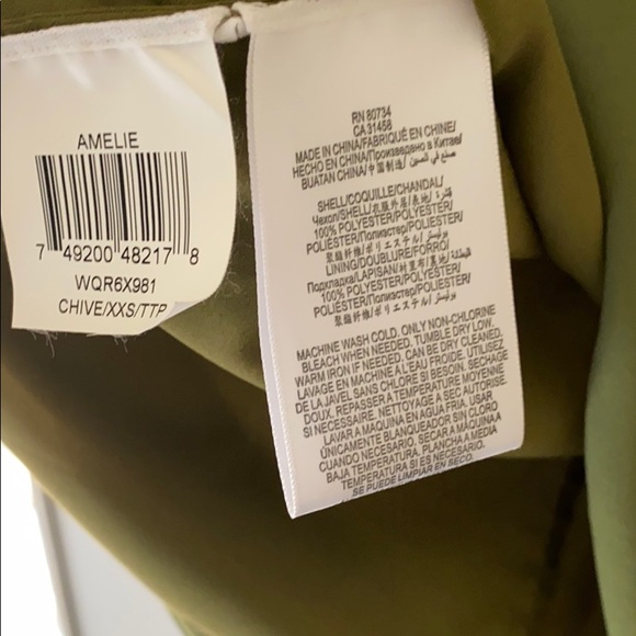 BCBG Max Azria Amelie draped cocktail dress - Picture 4 of 5